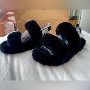 Woman’s Ugg Oh Yeah Slide Sandal - Black